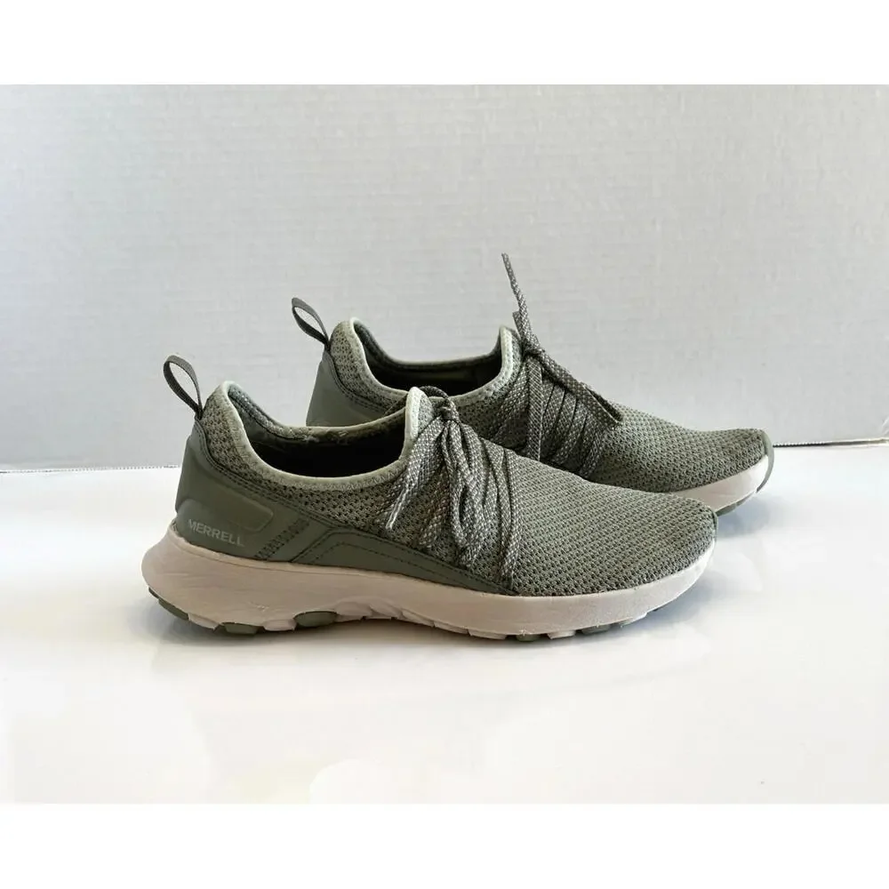 Merrell Cloud Knit Women's 7.5 Olive Green Lightweight Athletic Comfort Sneakers - Picture 2 of 14